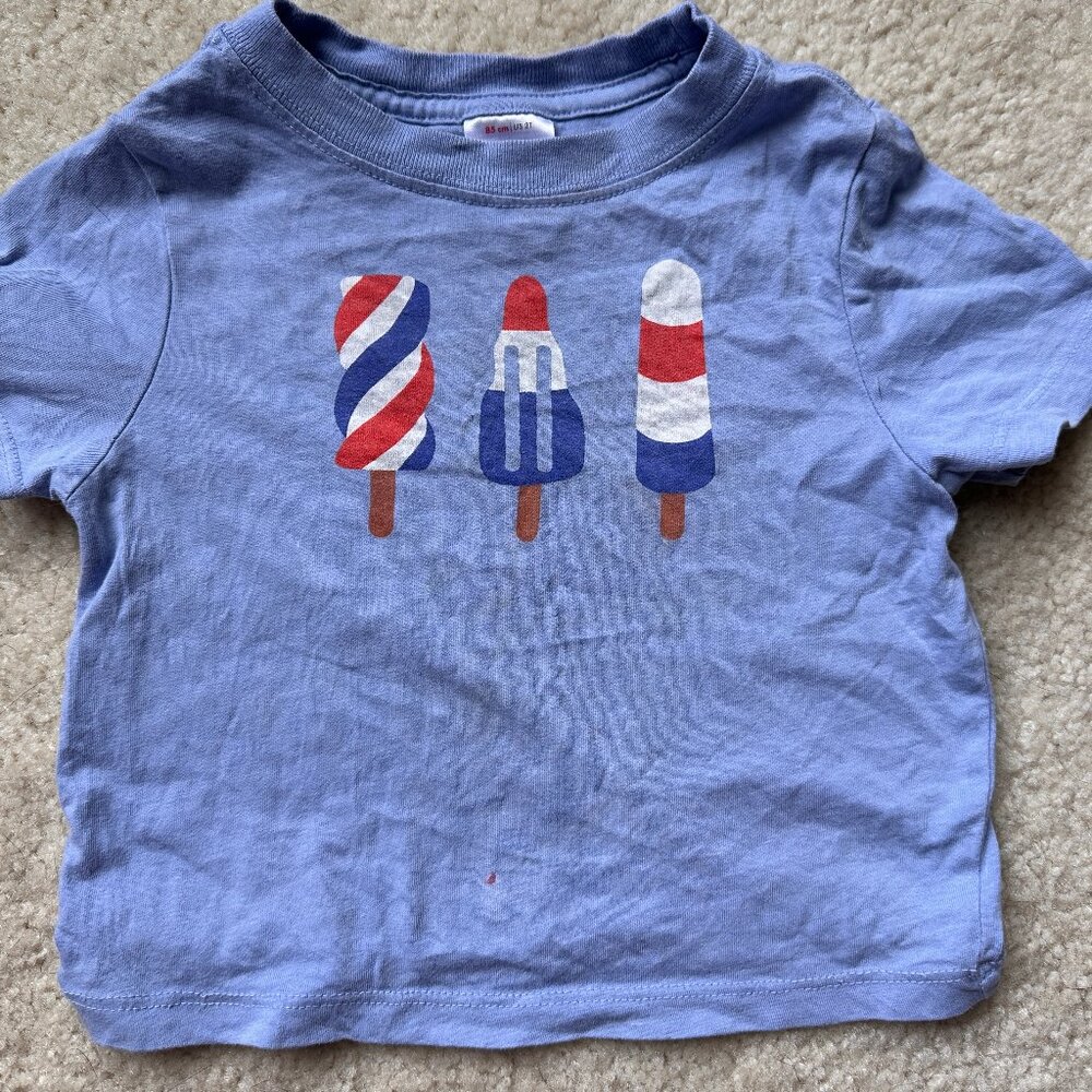 Hanna Andersson Rocket Pops Tshirt 2T